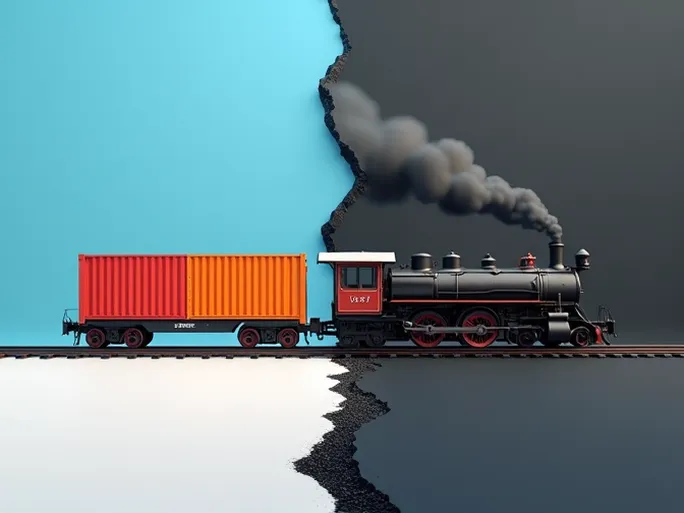 US Rail Freight Shifts Intermodal Rises As Coal Declines