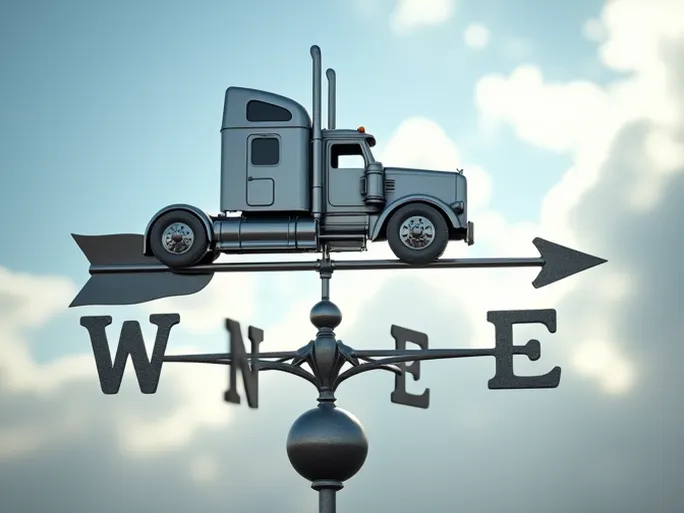 卡车运输业发出经济警报多重信号交织下的迷雾