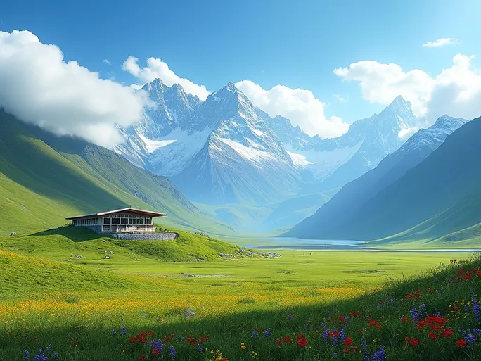 纳里冈萨机场通往神秘西藏的门户