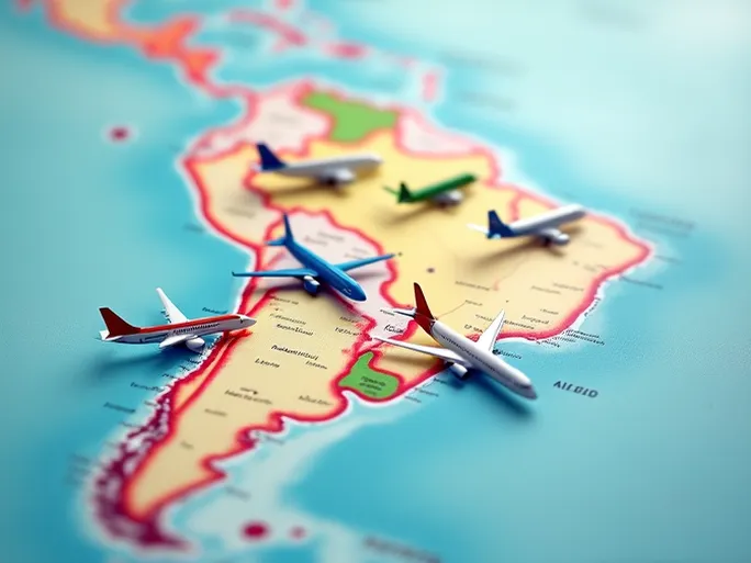 逐鹿拉美航司竞速与市场新格局深度解析