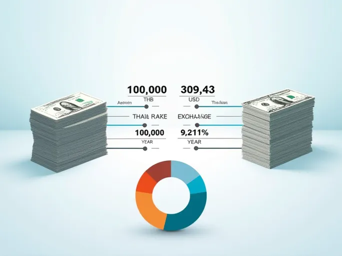 泰铢与美元汇率动态分析10000 THB的价值