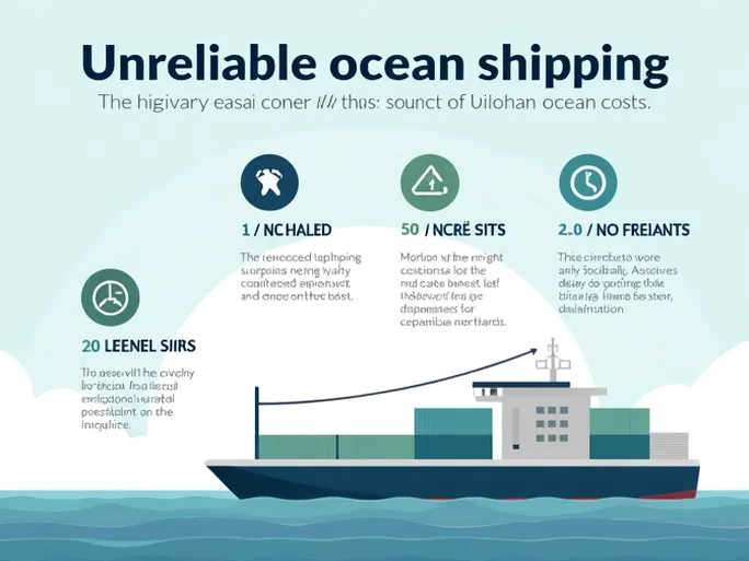 海洋运输不可靠性成本及应对策略解析