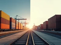 美国铁路货运量现分化集装箱运输强劲增长传统货运持续下滑