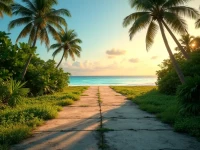 探索关岛的隐秘荒岛绿岛机场概况