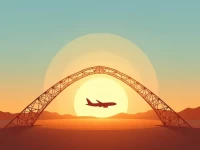 法萨机场连接伊朗的空中桥梁