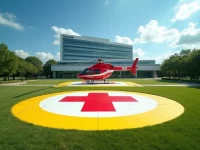 保尔丁纪念医院德克萨斯州达拉斯的医疗直升机天地