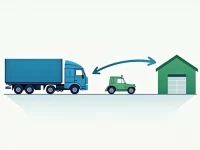 Modern Logistics Adopts Efficient Dropandpick Delivery Model