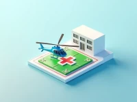 Woodstock Hospital Heliport Key to Ontario Air Ambulance Services