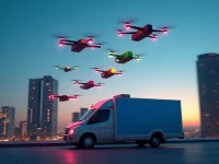 末端配送新战局UPS无人机移动枢纽亚马逊与沃尔玛分拣技术专利曝光