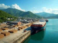 索索贡港菲律宾蕉麻之都的海运枢纽