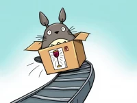 Lost Totoro Plush Toy Traverses Chinas Delivery Network