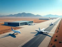 探秘库车祁并机场西部的航空枢纽与经济推动力