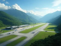 揭秘瓜达尔机场科隆比亚的空中枢纽与航线运营