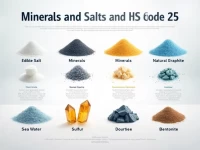 Global Trade Trends in Salt and Mineral Products HS Code 25