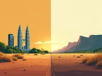 横跨半个地球从马来西亚到南非的距离文化与经济透视