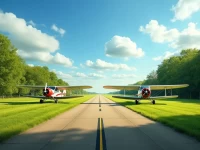 探秘英国Netherthorpe空港飞行爱好者的天堂