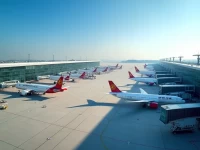 北京首都国际机场连接世界的空中枢纽