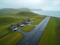 探秘设得兰莱里克的廷沃尔机场指南