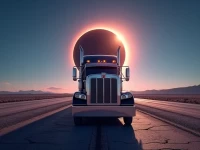 日全食逼近卡车运输业或面临严重交通拥堵挑战