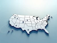 美国境内机场概览设施状态地理位置及编码信息一览