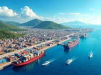 海地角港口全景  探索加勒比的重要物流枢纽
