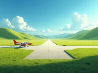 以色列卡茨林地区的菲克机场概况