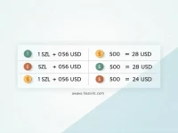 斯威士兰里兰吉尼与美元的实时汇率分析