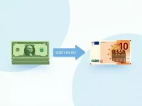 USD to EUR Current Exchange Rate for 10
