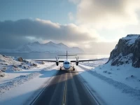 哈斯维克机场挪威北部极地圈内的重要航空枢纽