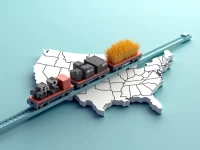 美国铁路货运量稳步增长8月上旬车皮与联运量双双上扬