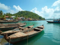 博拉马港几内亚比绍西岸的区域贸易枢纽