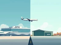 别搞错了约翰肯尼迪机场的IATA代码不是ASX而是JFK