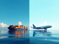 海运还是空运精明货主的成本时效与环保决策指南