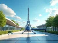 Pariss Issylesmoulineaux Heliport Offers Unique Urban Air Travel