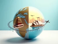 Chinaaustralia Flight Times Distance and Time Zones Explained