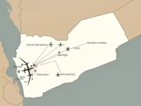 也门机场概览国家机场网络与航线分布