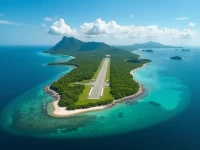 澳洲椰子岛机场连接托雷斯海峡的空中桥梁