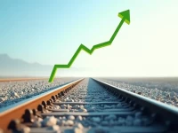 美国铁路货运量持续增长经济复苏的晴雨表