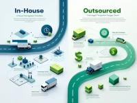 企业运输管理的内外包决策全方位视角剖析