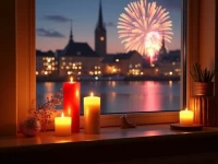 辞旧迎新丹麦新年前夜的魅力习俗与文化庆典