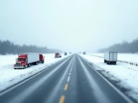 US Truck Freight Declines in February Due to Weather Low Demand