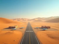 探索尼日尔的阿尔利特机场非洲小型机场的魅力与实用性