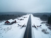 Remote Alaskan Town Relies on Akiak Airport for Essential Access