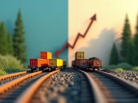 美国铁路货运晴雨表车皮量微增多式联运疲软未来走向何方