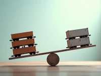 US Rail Freight Carloads Rise Intermodal Declines