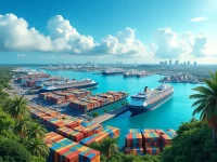 拿骚港巴哈马的海上门户与货运中心