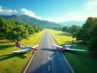 发现委内瑞拉的隐秘机场卡鲁塔尔庄园机场