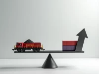 US Rail Freight Gains in Carloads Loses in Intermodal