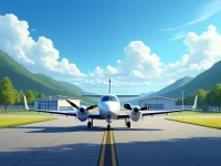 奥克港小型航空枢纽探索AJ艾森伯格机场的魅力